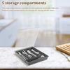 Portable Utensil Storage Box Sealed Dustproof Cutlery Organiser Trays with Lid for Kitchen Spoons Forks Knives Organiser New