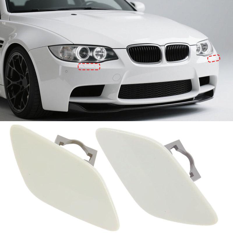 1pc Car Headlight Left/Right Nozzle Cap Auto Accessories for BMW E92 E93 316 320 323 325 328 330 335 Coupe Convertible 2006-2009