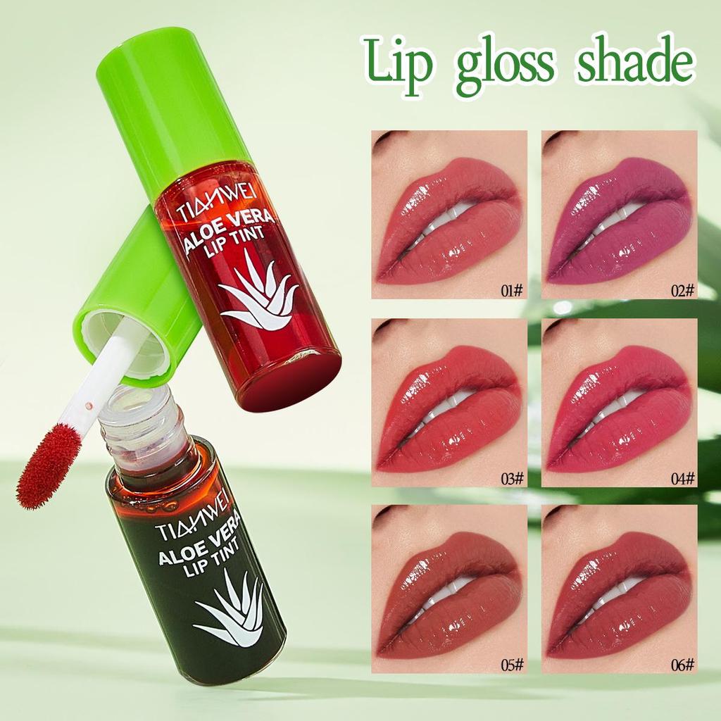 6-Color Waterproof Long-Lasting Lipstick - No Fade/Transfer Lip Glaze