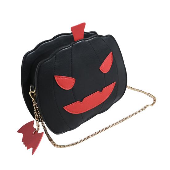 

Новые женщины Хэллоуин Тыква Конфеты Сумка Плечо Смешно Дьявол Лицо Crossbody Сумка