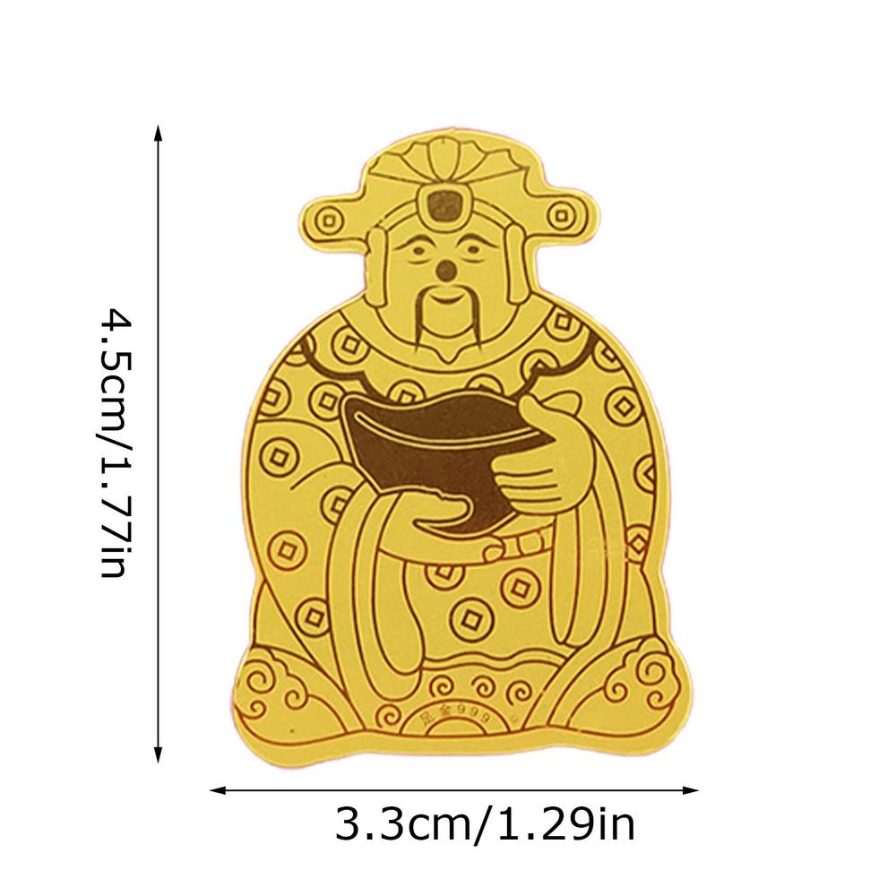 

Golden Foil Chinese New Year Decal Year of the Snake Laptop Sticker Kid Girl Women Phone Decorations Chinese Cell Phone Stickers