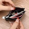 Soft Leather Mini Change Bag Card Bag Short Thin Leather Zipper Coin Bag Key Bag Wallet