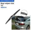 3PCS for TOYOTA Previa Tarago Estima 2000-2005 26"+18"+16" Front Rear Wiper Blades Windshield Windscreen Window Cutter