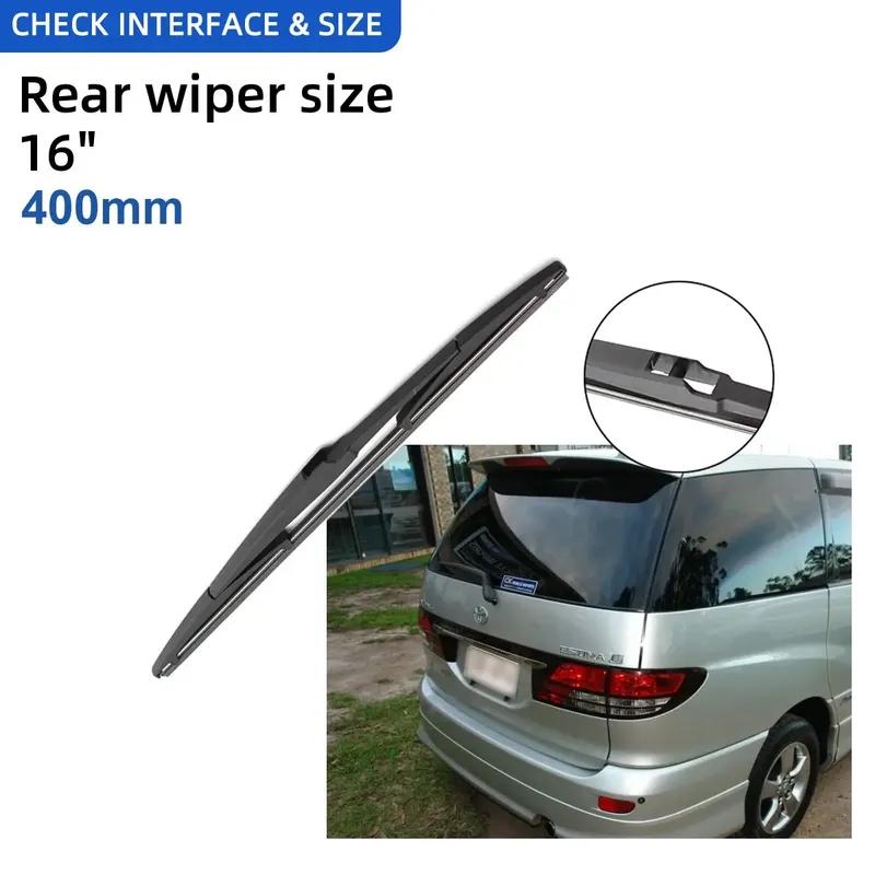 3PCS for TOYOTA Previa Tarago Estima 2000-2005 26"+18"+16" Front Rear Wiper Blades Windshield Windscreen Window Cutter