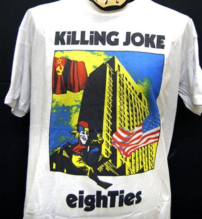 Killing Joke - Eighties - T-Shirt, reptinted t-shirt, gift for rock fan XXL