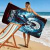Dark Elegance: Gothic Beauty beach towel beach Beach towel for vacation photos swim seaside Absorbent bath towel Outdoor picnic beach mat printing