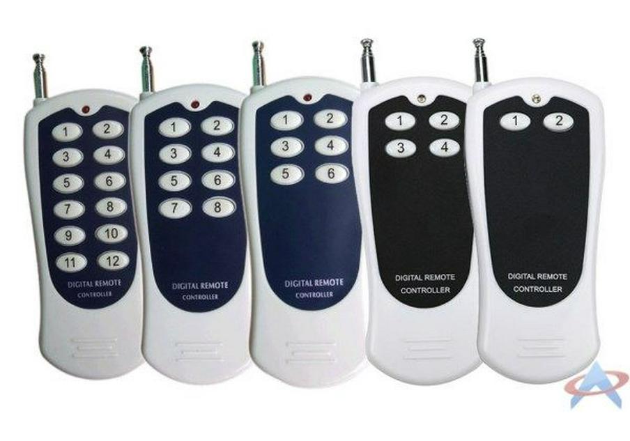Aoke 2-Button High-Power Long-Range Fixed Code Remote Control