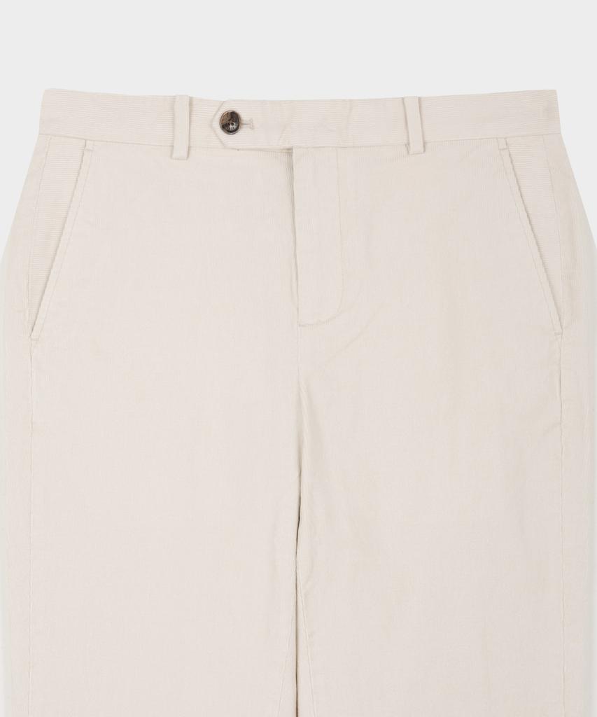 BROOKS BROTHERS Slim Fit 15W Corduroy Chino Pants (Beige) (Bbpcmnf401)