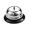 Metal Service Call Bell Clear Sound Front Desk Bell School Answer Bell for Kitchen Restaurant Bar Hotel Office