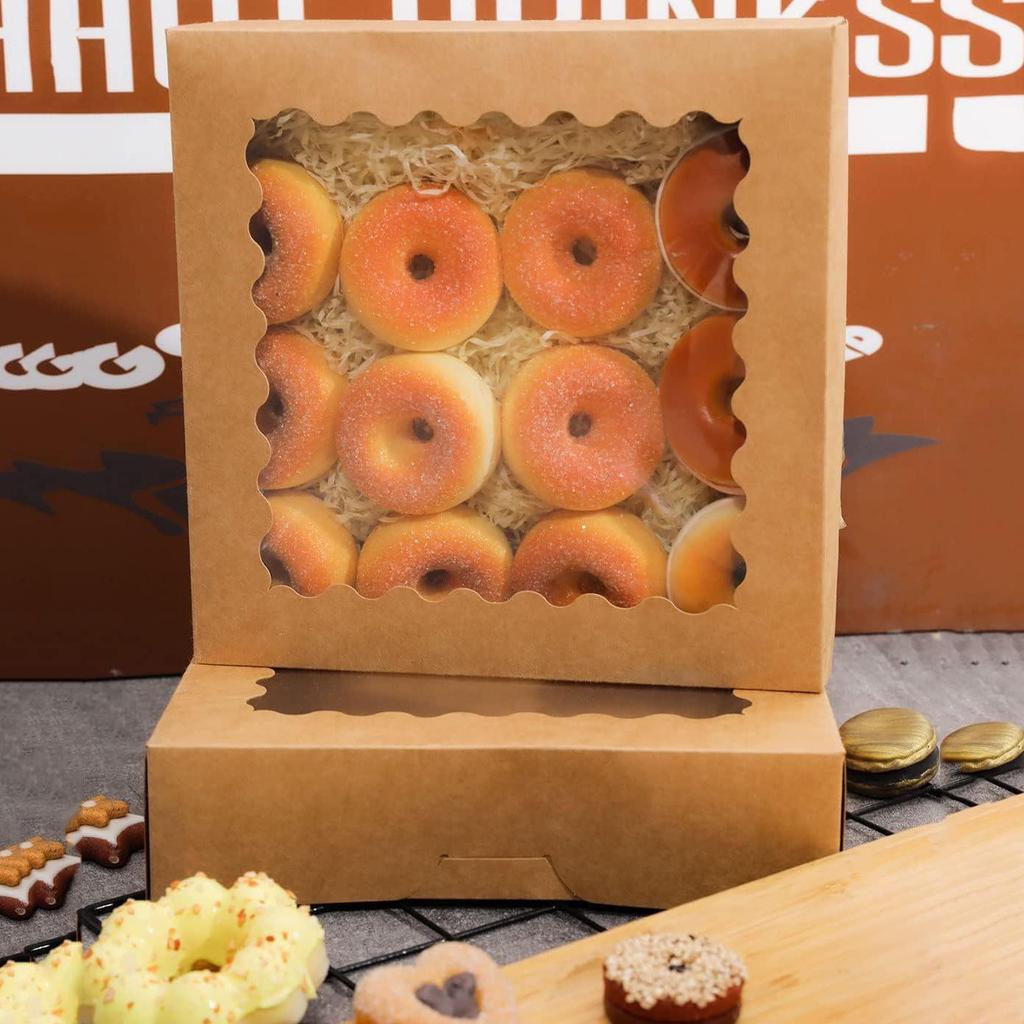 Windowed Gift Box for Parties: Birthdays, Weddings, Pastries & Valentine's Day