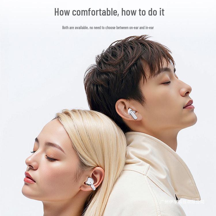 2026 Bluetooth Earphones: Wireless Ear Clip, Bone Conduction, Non-In-Ear, Dual Pair, Long Battery Life, Noise Reduction.