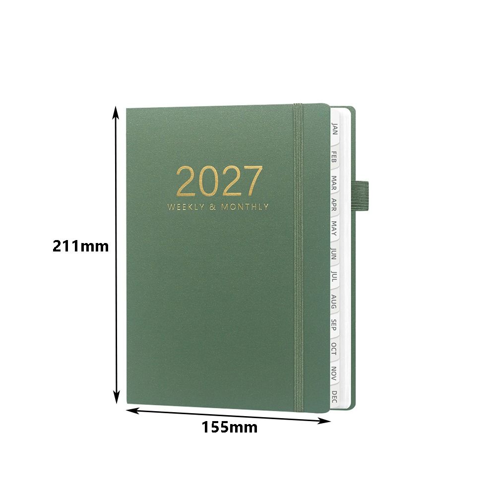 Planner Reminder 2027 Schedule Book A5 Daily Planner Book Portable Planner Notebook Gift Giving