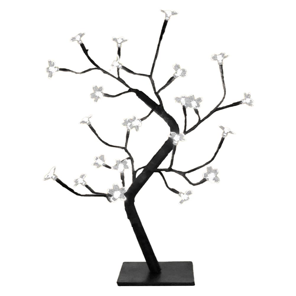 

Светодиодная подсветка в виде вишневого дерева/кленового дерева, 24/48 светодиодов, питание от USB, настольная лампа-бонсай для дома, вечеринки, свадьбы
