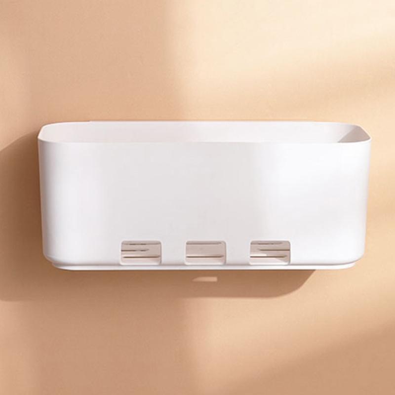 2 Pieces Multi-function Drawer Type Wall Hanging Storage Box Perfect to Hang to Bedside for Remote Controls Books Phone