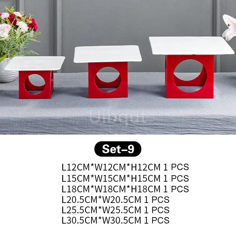 Display rack Buffet multi-layer afternoon refreshment rack Acrylic Cold Meal Tea Break Table Advanced dessert table decoration