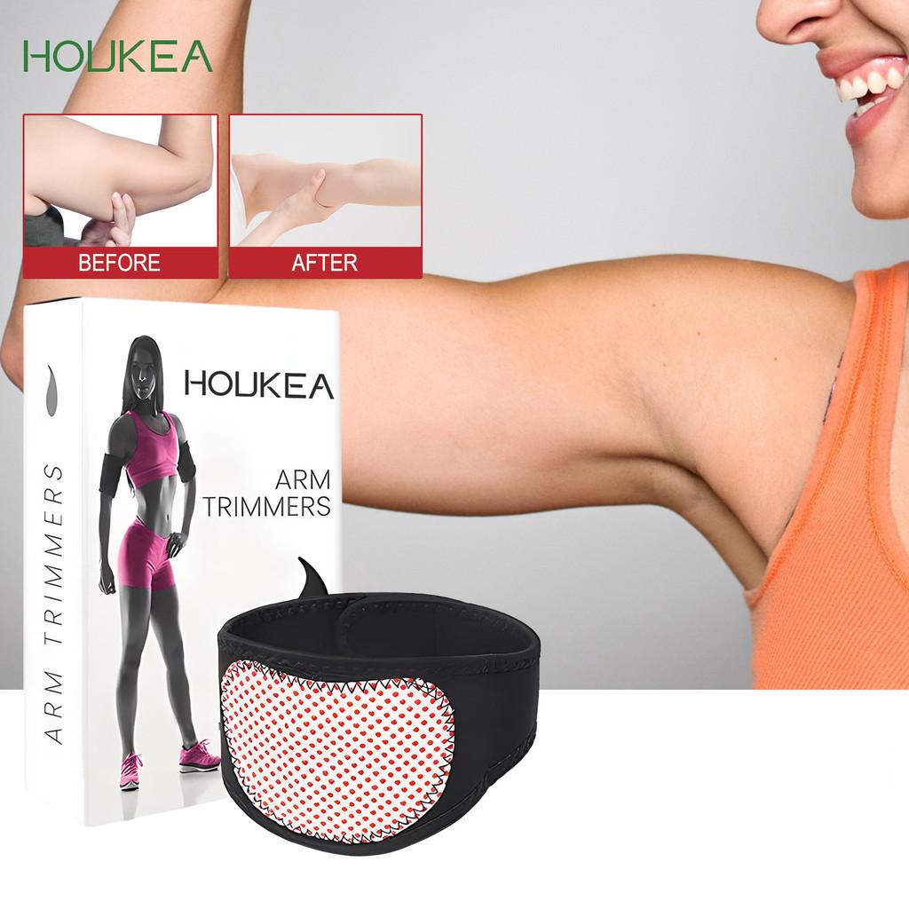 Houkea Compact Friction Arm Sleeves For Tightening And Shaping Lightweight Fit