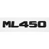 3D Car Rear Badge Emblem Sticker  Tail Box Number Letter Decal Decoration for ML430 ML450 ML500 ML550 Modified Accessories