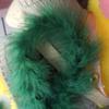 Feather Strip Flat Top Wedding Festival Diy Decorative Toys Crafts Stage Clothing Performance Feather 2 Meters