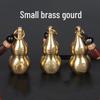 Brass Small Gourd Bagua Keychain: Attract Wealth & Treasure
