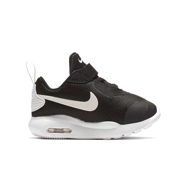 Nike Air Max Oketo Cushioning Low top Running Shoes Black White Infant And Toddler AR7421-002