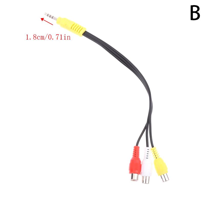

Разъем 3,5 мм для разъема «папа» 3Rca «мама», аудио-видео кабель, адаптер стереоразъема