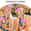12pcs Tropical Faux Flowers For Hawaiian Party Decorations Diy Artificial Summer Flower Arrangements Beach Wedding Birthday