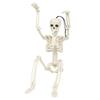 40cm Halloween Skeleton Plastic Model - Spooky Skull Decor for Haunted House & Yard Displays, Creepy Prop for Halloween Night