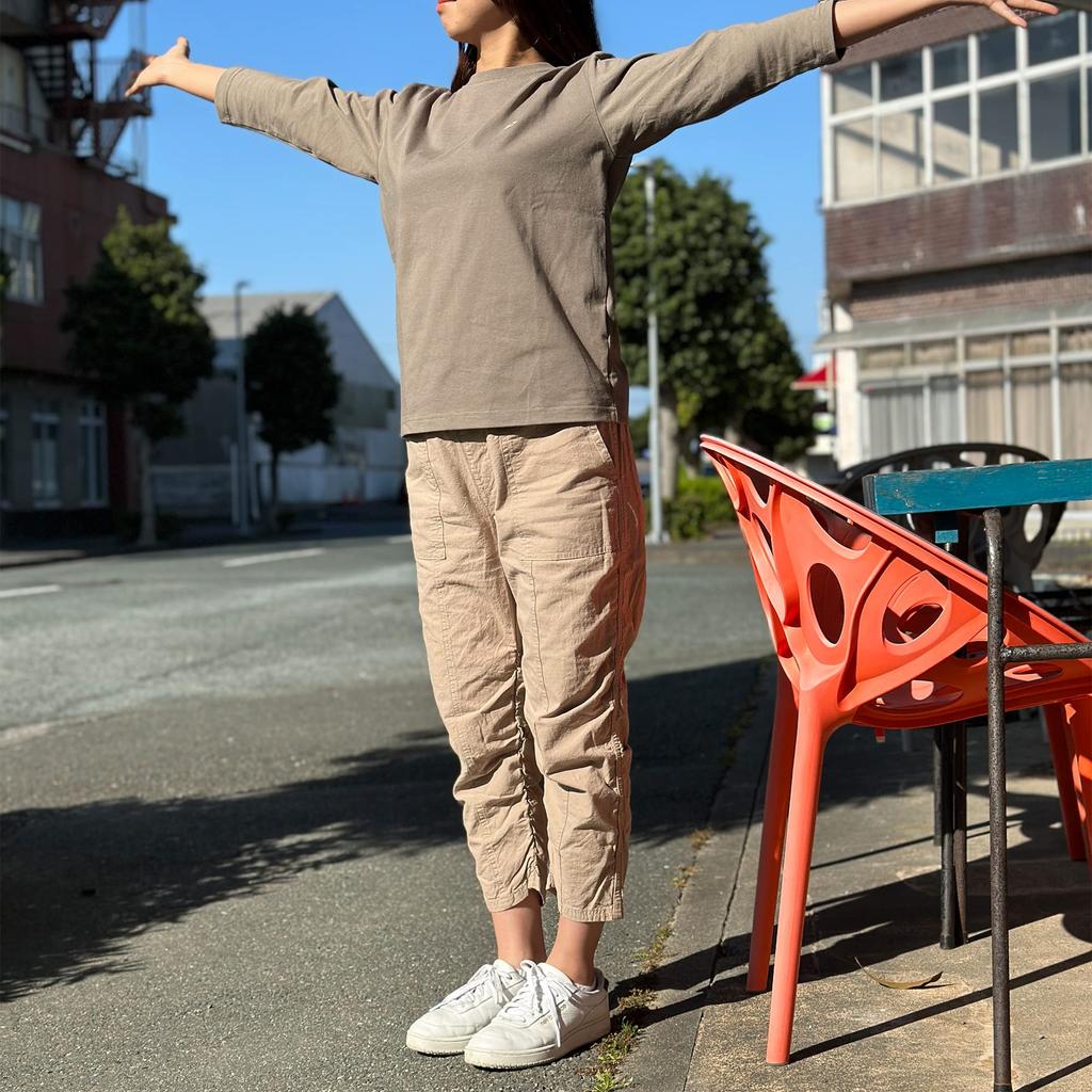 Jersey Sleeve 09 [Logo Spark] Women's 3/4 T-shirt M,L,LL (L, Off)