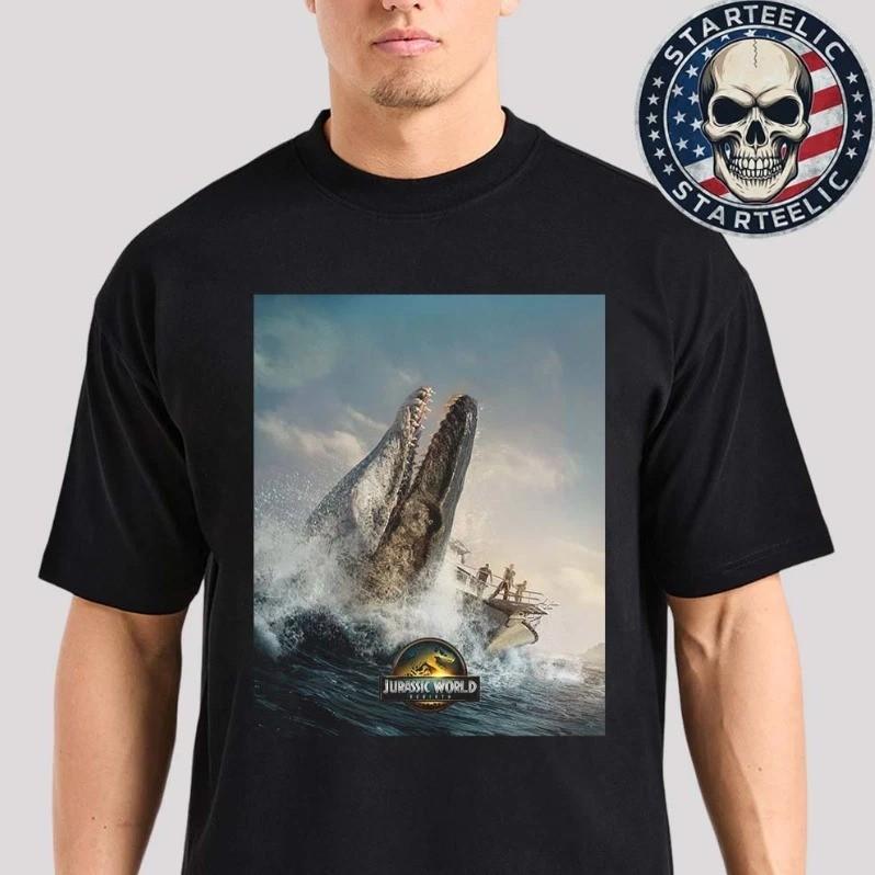 

Jurassic World Rebirth Only In Theaters July 2 2025 Unisex TShirt Unisex T-Shirt XXL
