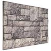 Wall Panels 10 Pcs Grey and White 100 X 50 Cm EPS Foam