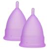 Menstruation Original Authentische Tassen Set Wiederverwendbare Silikon Menstruationstasse mit Beutel BoxS