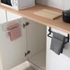 Rust-resistant Cabinet Door Towel Rack Hanging Towel Bar Durable Kitchen Towel Holder  Bathroom