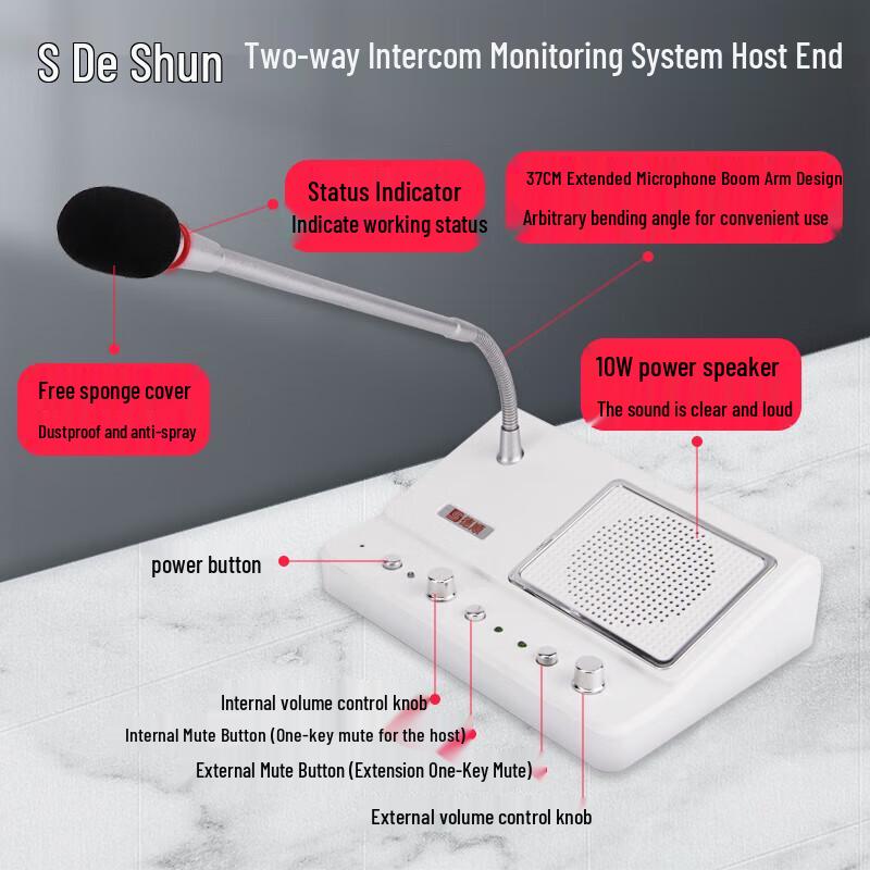 Hospital Two-Way Intercom & Monitoring System