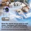 Ventilador de escritorio portátil recargable USB silencioso para oficina y dormitorio