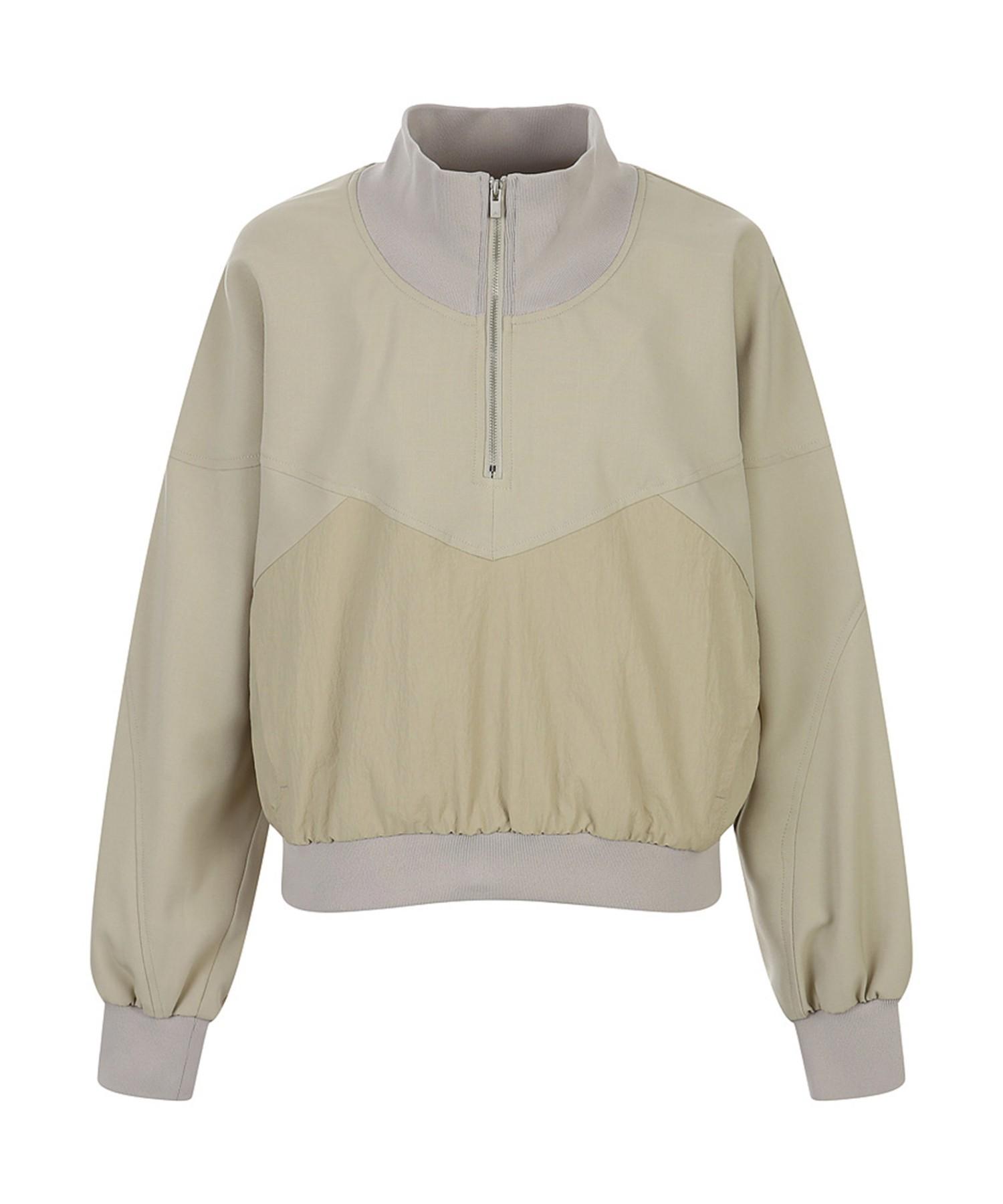 Maremonte Half-Zip Anorak Blouse_M243Mbl19S0 Beige(Beg)/Ff