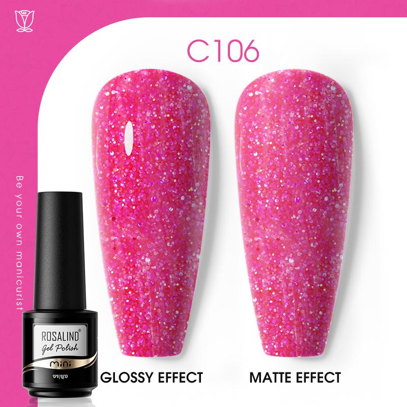 ROSALIND Gel Nail Polish Soak Off UV LED Nails Art Design Varnish Semi Permanent Gels Lacquer DIY Manicure