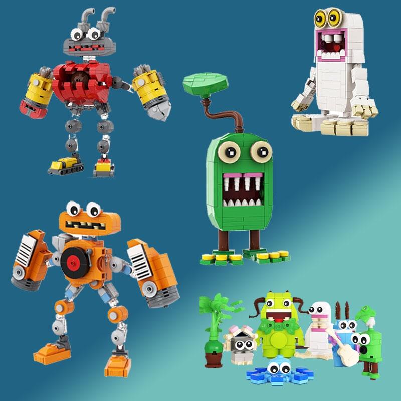 My Singing Monsters Bausteine Seltene Wubboox Mit 246 Stück Abs Kleinen Partikeln Puzzle Spielzeug