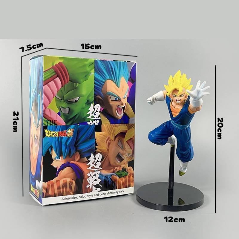 Exquisite Dragon Ball Z Super Saiyan Goku And Gohan Battle Model Anime Figurine Set