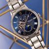 ORIENT STAR Automatické hodinky M45 F7 Mechanické s fázemi měsíce Vyrobeno v Japonsku 2letá záruka v tuzemsku Open Heart Navy [Orient Star]