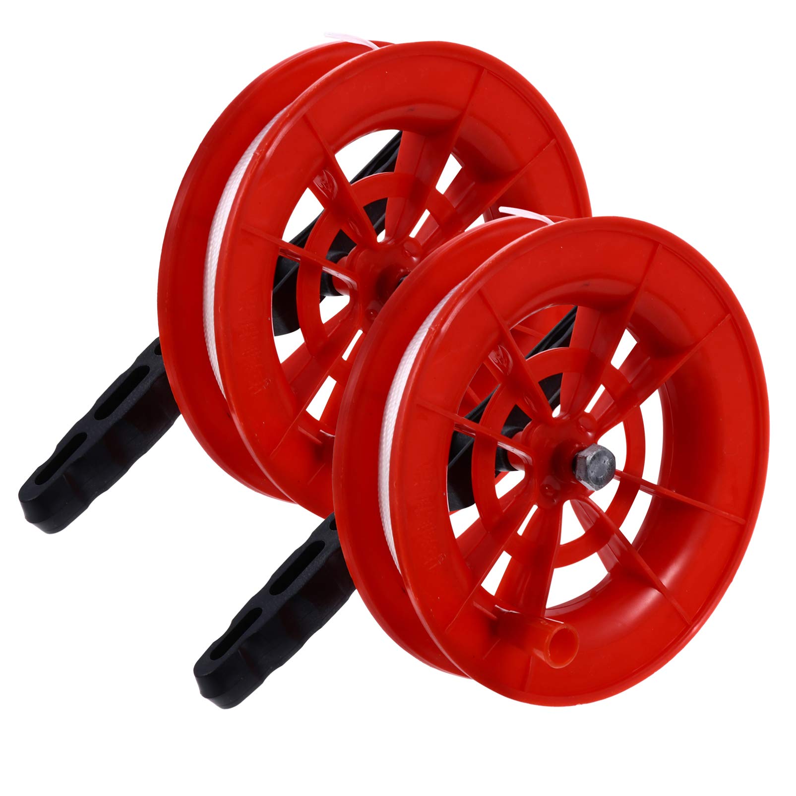 

LIOOBO Kite String Winder Kite Flying Kite String Winder Reel Outdoor Kids Adults Diameter 14cm 150m 2 Pieces