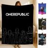 Music OOneRepublic Band Throw Soft Flannel Blanket for Bed Bedroom Sofa Picnic Throw Skinfriendly Breathable Gift Cover