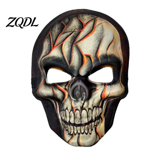 Comfortable Carnival Face Cushion Day of The Dead Skull Masque, Halloween Sugar Full Party Masque Masquerade Accessory for Cosplay, Mexican