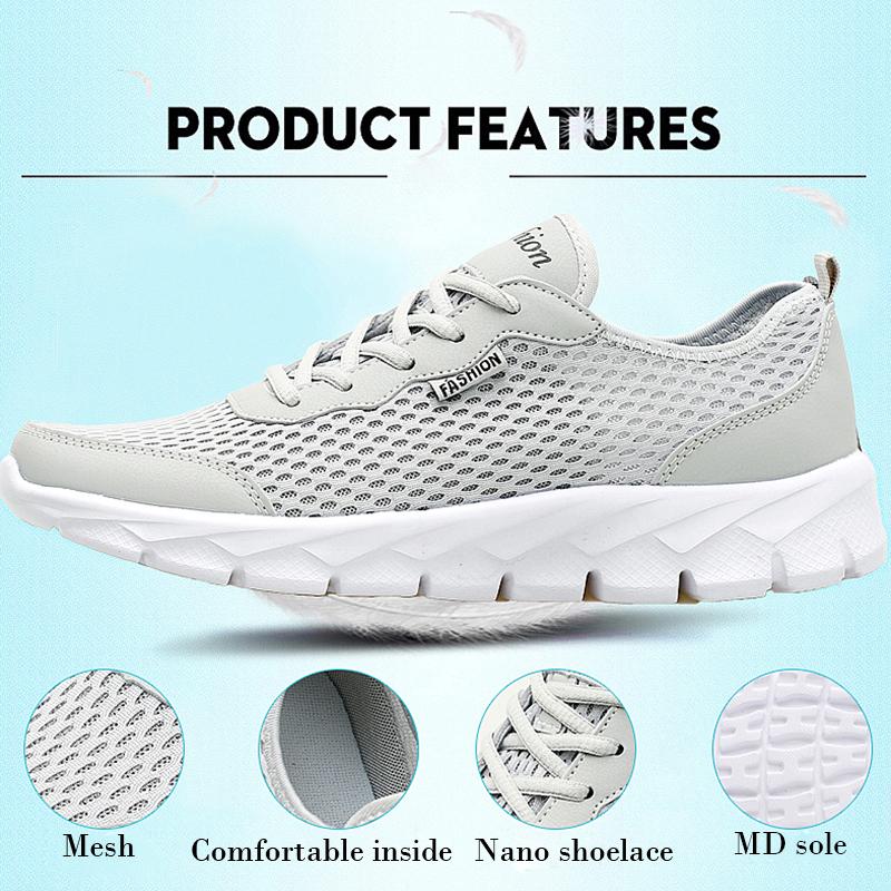 Men's/women's Shoes Large Size 38-48 Men's Shoes Ultralight Outdoor Sports Breathable Mesh Running Shoes