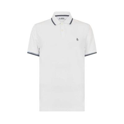 Original Penguin Herren Piqué Kurzarm-Poloshirt
