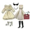 Doll Clothes Deluxe Fashion Pack Tea TIME Black & RED Classic Set for 11.5” Doll