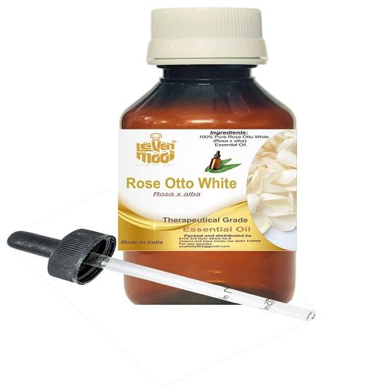 

Levenmooi Роза Отто Біла (Rosa X Alba) Чиста та натуральна ефірна олія терапевтичного класу з піпеткою 10 ml