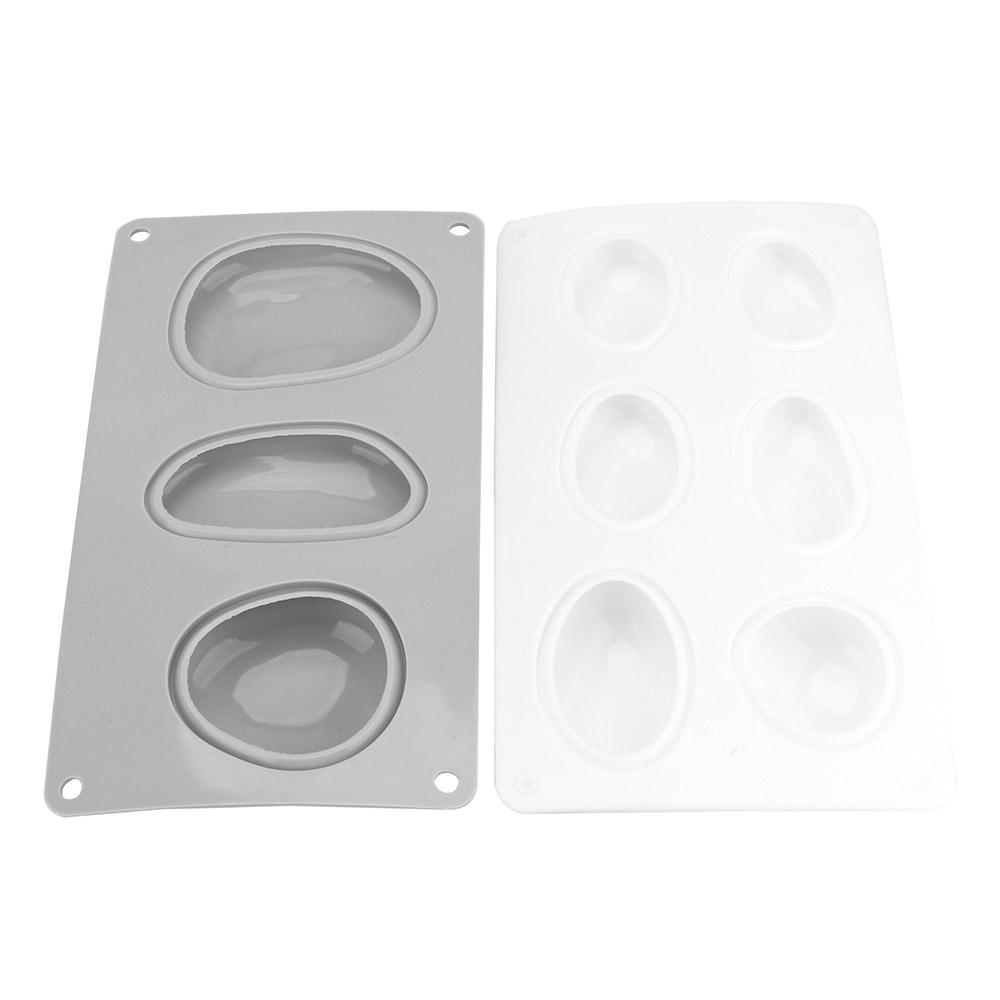 Na omítku Beton Dezert Mousse Pomůcky na zdobení dortů DIY Kulatý tvar kamene Forma na pečení Forma na pečení Silikonová forma na dort