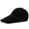Baseball Cap For Men With Extended Brim Cotton Sunshade Outdoor Sun Protection Casual Style