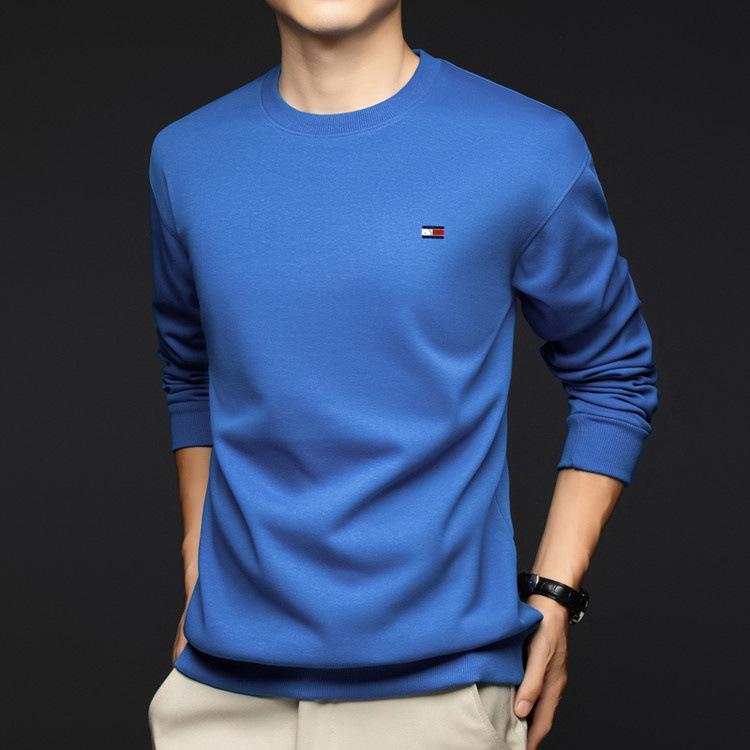 TOMMY Original Men's Cotton Crew Neck Long-Sleeve Casual Pullover