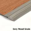 1PC 1m/39.37in Self-Adhesive Floor Transition Strip, Flexible Wood Grain Design Edging for Carpet, Laminate&Floors, Threshold